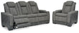 Nashville Furniture Outlets - Ashley Furniture - Next-Gen Durapella Power Reclining Sofa and Power Recliner - Power Reclining Sofa and Power Recliner - 22004U3