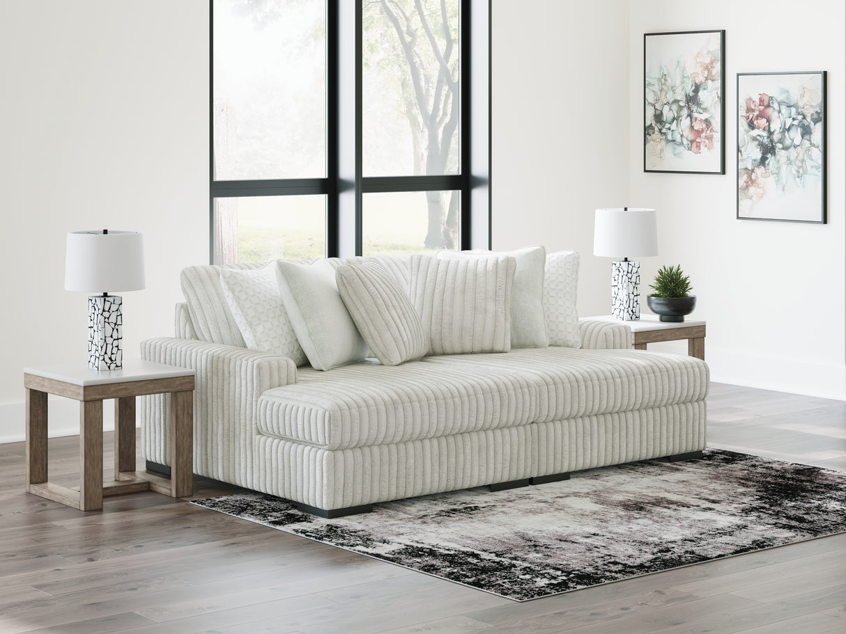 Nashville Furniture Outlets - Ashley Furniture - Stupendous Sectional - RAF 2-Piece Sectional with Chaise / Alloy - 25903S6