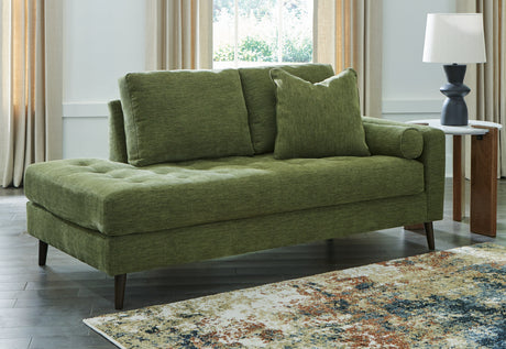 Nashville Furniture Outlets - Ashley Furniture - Bixler Living Room - Showood Accent Chair / Olive - 2610760