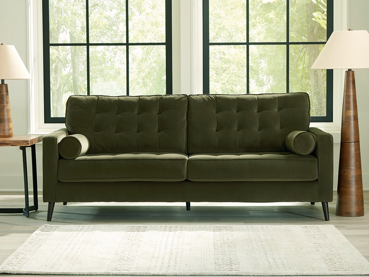 Nashville Furniture Outlets - Ashley Furniture - Reveon Lakes Living Room - Sofa / Olive - 2640438