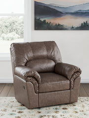 Nashville Furniture Outlets - Ashley Furniture - WillowBend Living Room - Rocker Recliner / Umber - PC2770525
