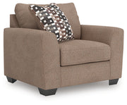 Nashville Furniture Outlets - Ashley Furniture - Triston-Peaks Living Room - Chair and a Half / Suede - 3020423