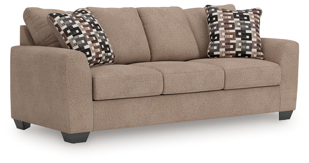 Nashville Furniture Outlets - Ashley Furniture - Triston-Peaks Living Room - Queen Sofa Sleeper / Suede - 3020439