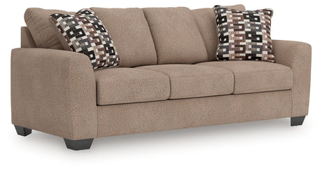 Nashville Furniture Outlets - Ashley Furniture - Triston-Peaks Living Room - Queen Sofa Sleeper / Suede - 3020439