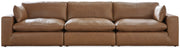 Nashville Furniture Outlets - Ashley Furniture - Emilia Sectional - RAF 3-Piece Sectional Sofa / Caramel - 30901S2