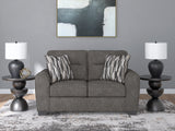 Nashville Furniture Outlets - Ashley Furniture - Olten Living Room - Loveseat / Graphite - 3130535