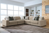 Nashville Furniture Outlets - Ashley Furniture - Linenhause Sectional - RAF 5-Piece Sectional - 31803S17