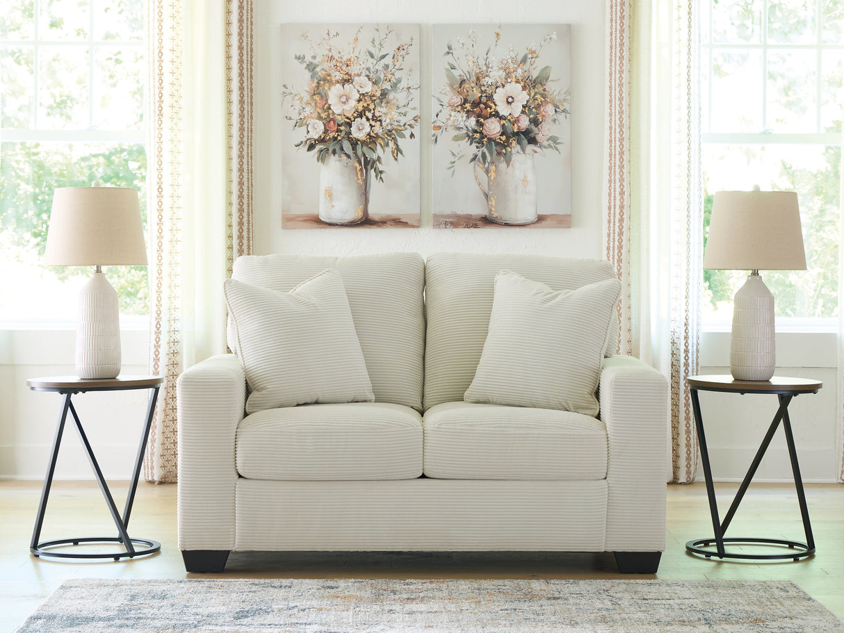 Nashville Furniture Outlets - Ashley Furniture - Greenbriar Living Room - Loveseat / Ivory - PC3200635