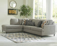 Nashville Furniture Outlets - Ashley Furniture - Santasia Sectional - RAF 2-Piece Sectional with Chaise - 33301S2