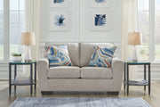 Nashville Furniture Outlets - Ashley Furniture - Cashton Living Room - Loveseat / Ice - 4060635