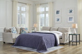 Nashville Furniture Outlets - Ashley Furniture - Cashton Living Room - Queen Sofa Sleeper / Ice - 4060639