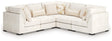 Nashville Furniture Outlets - Ashley Furniture - Donelson Creek Sectional - 5-Piece Sectional / Vanilla - 48002S1