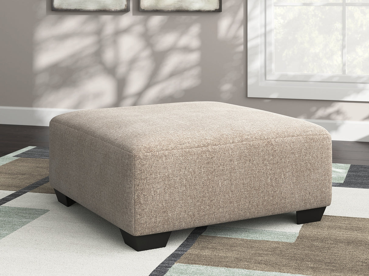 Nashville Furniture Outlets - Ashley Furniture - Newellen Living Room - Oversized Accent Ottoman / Greystone - 4840508