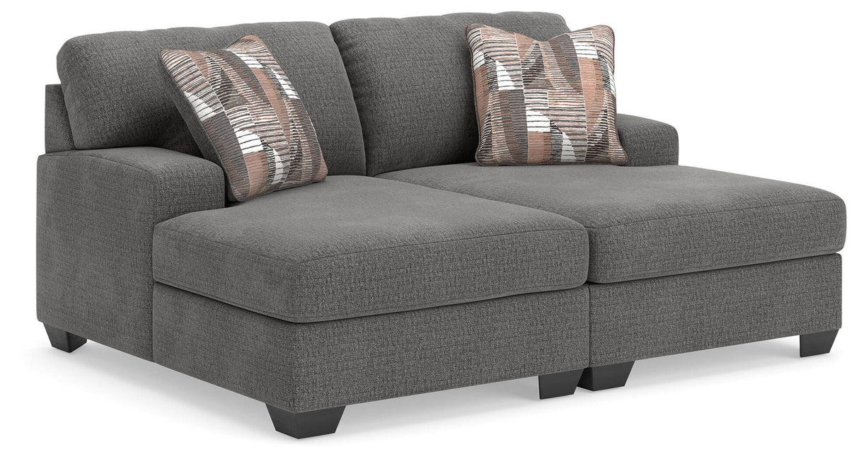 Nashville Furniture Outlets - Ashley Furniture - Clarington Sectional - RAF 2-Piece Super Chaise - PC48405S4