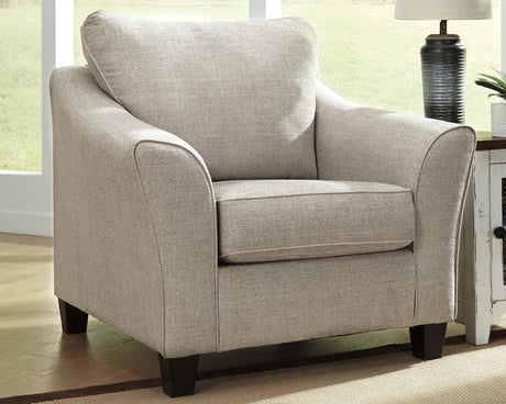 Nashville Furniture Outlets - Ashley Furniture - Abney Living Room - Ottoman / Driftwood - 4970114