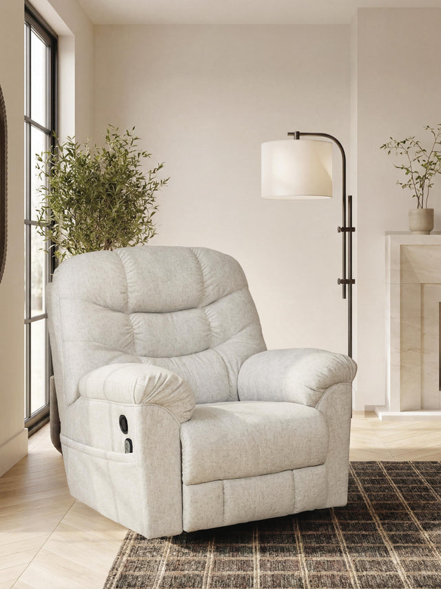 Nashville Furniture Outlets - Ashley Furniture - Linenfield Living Room - Zero Wall Recliner - PC5570729