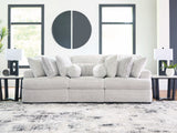 Nashville Furniture Outlets - Ashley Furniture - Cuddle Plush Sectional - RAF 3-Piece Sectional / Arctic - PC59106S5