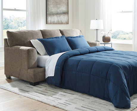 Nashville Furniture Outlets - Ashley Furniture - Stonemeade Living Room - Queen Sofa Sleeper / Taupe - 5950439