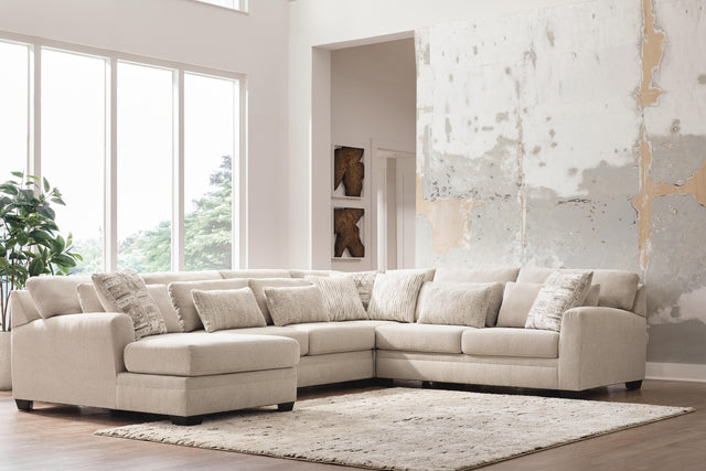 Nashville Furniture Outlets - Ashley Furniture - Mandi Point Sectional - RAF 4-Piece Sectional with Chaise - 62606S1