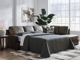 Nashville Furniture Outlets - Ashley Furniture - Castille Way Sectional - 2-Piece Sleeper Sectional with Chaise / Fossil - PC62703S5