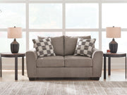 Nashville Furniture Outlets - Ashley Furniture - Loreo Living Room - Loveseat / Truffle - 6310235