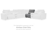 Nashville Furniture Outlets - Ashley Furniture - ModMax II Sectional - Armless Chair / Salt and Pepper - 6590646