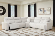 Nashville Furniture Outlets - Ashley Furniture - ModMax II Sectional - 5-Piece Power Reclining Sectional / Stone - 65907S8