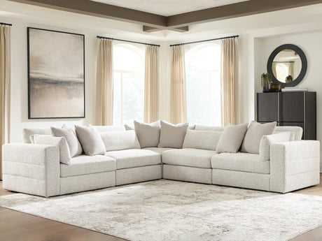 Nashville Furniture Outlets - Ashley Furniture - Ashbourne Estate Sectional - RAF 5-Piece Sectional - PC66004S17