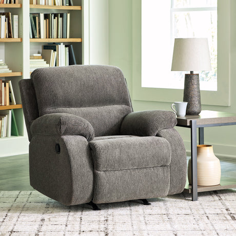 Nashville Furniture Outlets - Ashley Furniture - Scranto Living Room - Rocker Recliner / Brindle - 6650225