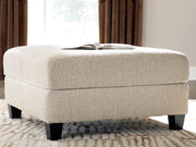 Nashville Furniture Outlets - Ashley Furniture - Steelwater Retreat Living Room - Oversized Accent Ottoman - 6670408