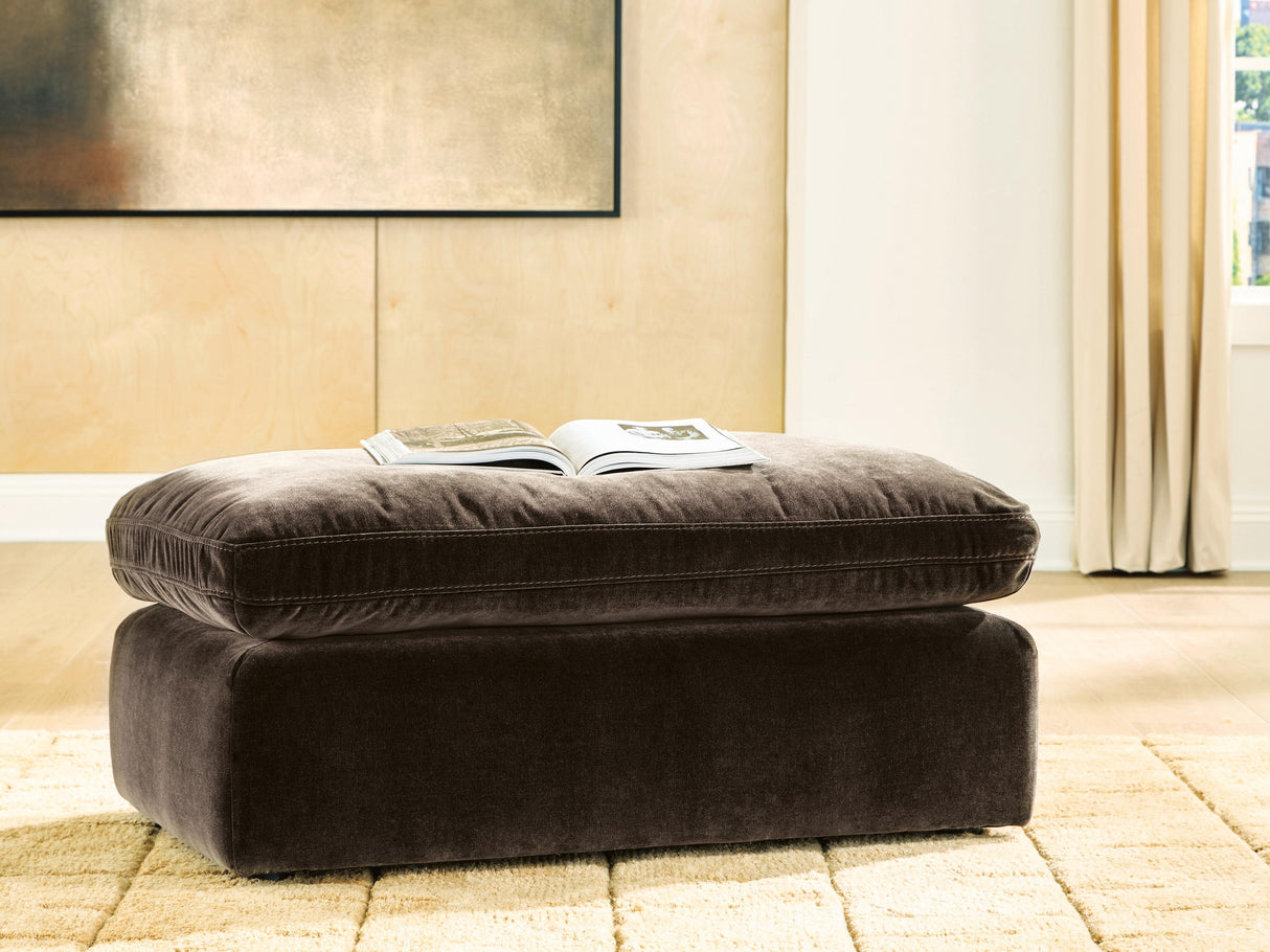 Nashville Furniture Outlets - Ashley Furniture - Maxton Heights Living Room - Ottoman / Bittersweet - 6780714