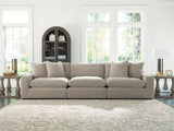 Nashville Furniture Outlets - Ashley Furniture - Maxton Heights Sectional - RAF 3-Piece Sectional Sofa / Pebble - 67808S2