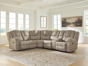 Nashville Furniture Outlets - Ashley Furniture - Pearce-Pike Sectional - 3-Piece Reclining Sectional with Console - PC69205S2