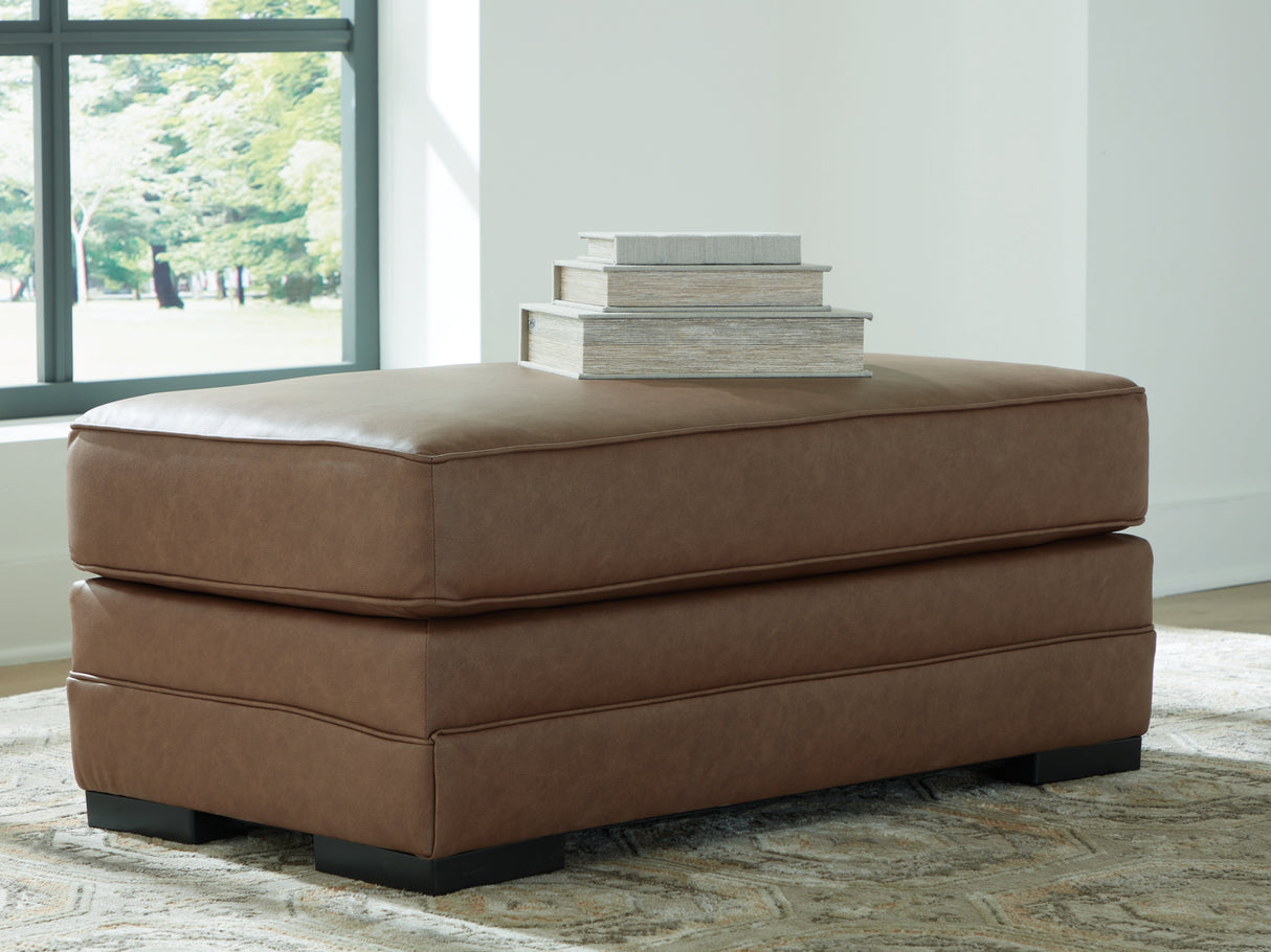 Nashville Furniture Outlets - Ashley Furniture - VillaCourt Living Room - Ottoman / Caramel - 7490914