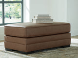 Nashville Furniture Outlets - Ashley Furniture - VillaCourt Living Room - Ottoman / Caramel - 7490914