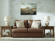 Nashville Furniture Outlets - Ashley Furniture - VillaCourt Living Room - Loveseat / Caramel - 7490935