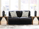 Nashville Furniture Outlets - Ashley Furniture - Whitmore Manor Living Room - Loveseat / Black Pearl - 8040435
