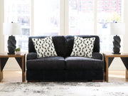 Nashville Furniture Outlets - Ashley Furniture - Whitmore Manor Living Room - Loveseat / Black Pearl - 8040435