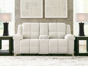 Nashville Furniture Outlets - Ashley Furniture - Orlen Living Room - DBL Rec Loveseat w/Console - 8160294