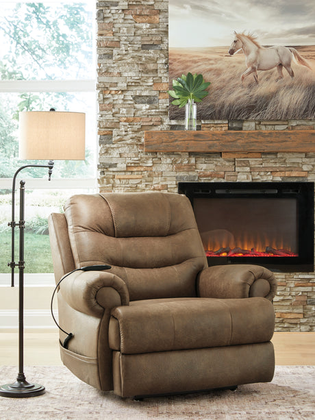 Nashville Furniture Outlets - Ashley Furniture - Revived and Restored Living Room - Power Lift Recliner - PC8240712