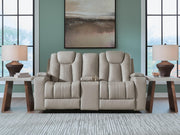 Nashville Furniture Outlets - Ashley Furniture - Elevate Edges Living Room - Glider REC Loveseat w/Console - PC8330543
