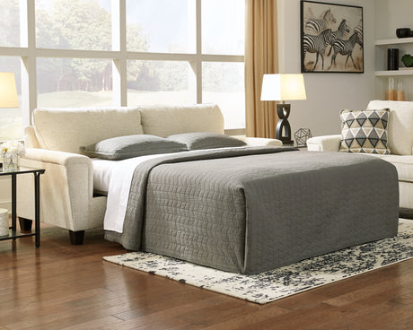 Nashville Furniture Outlets - Ashley Furniture - Abinger Living Room - Queen Sofa Sleeper / Natural - 8390439