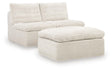 Nashville Furniture Outlets - Ashley Furniture - Fannin Sectional - 2 Armless Chairs w/Otto (3/CN) - PC8430431