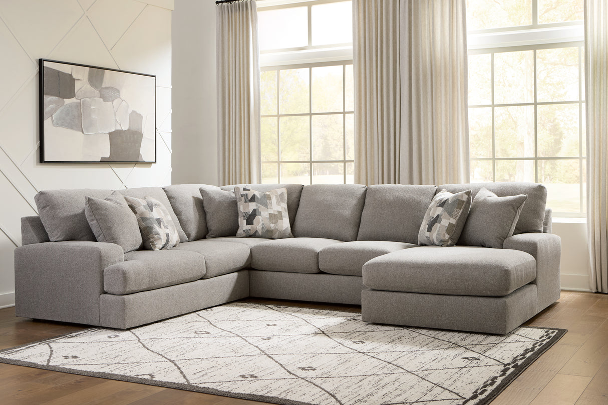Nashville Furniture Outlets - Ashley Furniture - Lindon Sectional - 3-Piece Sectional with Chaise - 84704S4
