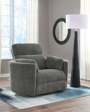 Nashville Furniture Outlets - Ashley Furniture - Gosaldo Living Room - Swivel Glider Power Recliner / Lead - PC8630495