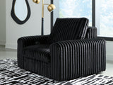 Nashville Furniture Outlets - Ashley Furniture - HamlinBay Living Room - Power Gliding Chaise / Onyx - PC8680315P
