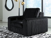 Nashville Furniture Outlets - Ashley Furniture - HamlinBay Living Room - Power Gliding Chaise / Onyx - PC8680315P