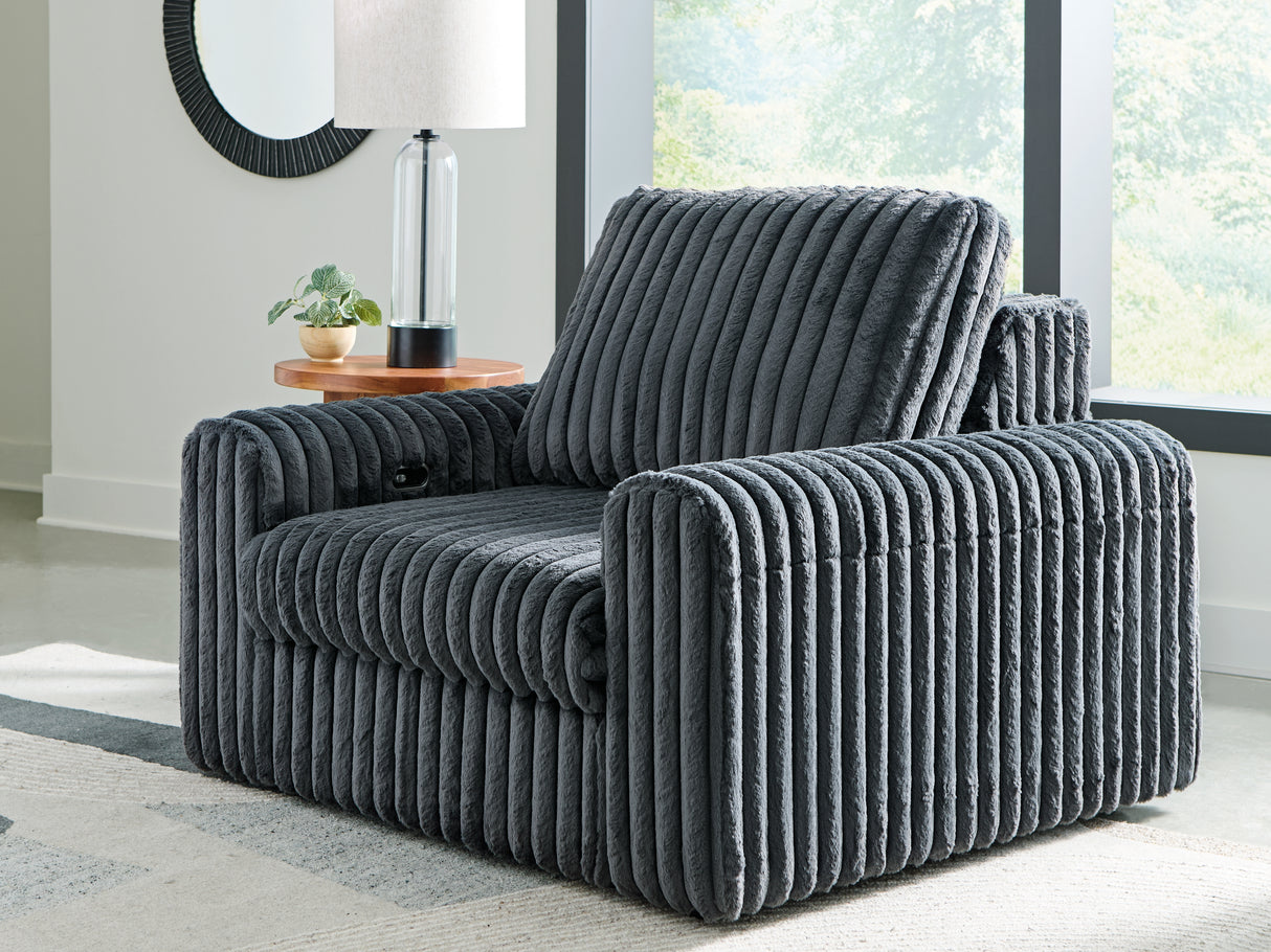 Nashville Furniture Outlets - Ashley Furniture - HamlinBay Living Room - Power Gliding Chaise - PC8680515P