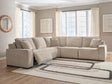 Nashville Furniture Outlets - Ashley Furniture - Carceri Sectional - 5-Piece Power Sectional Reclining Sofa - 87003S4