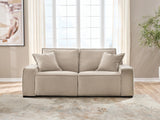 Nashville Furniture Outlets - Ashley Furniture - Carceri Sectional - 2-Piece Power Reclining Sectional Loveseat / Cashmere - 87003S1